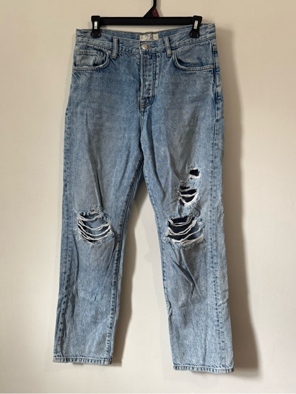 We The Free button fly jeans